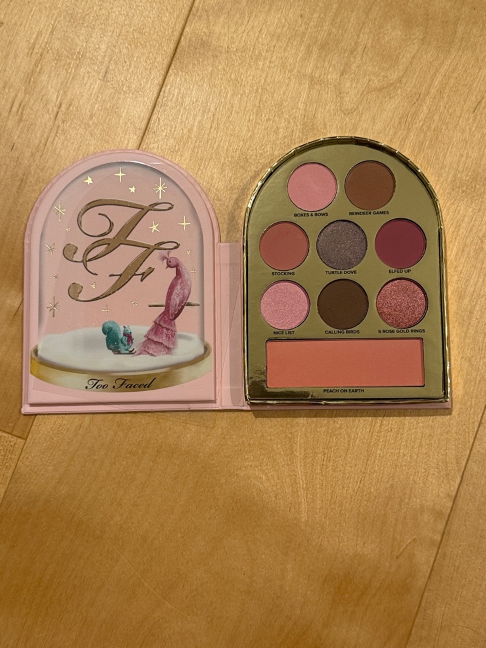 Too Faced Pink and Peach Eyeshadow & Blush Palette